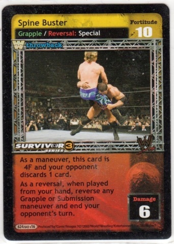 Spine Buster (Throwback) (SS3)